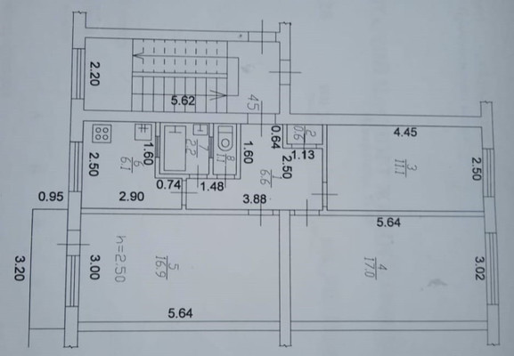 Продам трехкомнатную (3-комн.) квартиру, им. Яна Полуяна ул, 28, Краснодар г