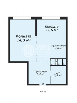 Продам двухкомнатную (2-комн.) квартиру, Парковая ул, 44, Долгопрудный г