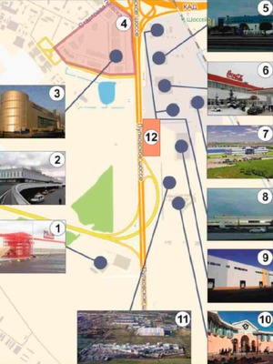 Продам землю для коммерческого использования 563,69 соток, Пулковское ш, Шушары п