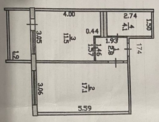 Продам однокомнатную (1-комн.) квартиру, Красный Химик ул, 1к2, Киров г