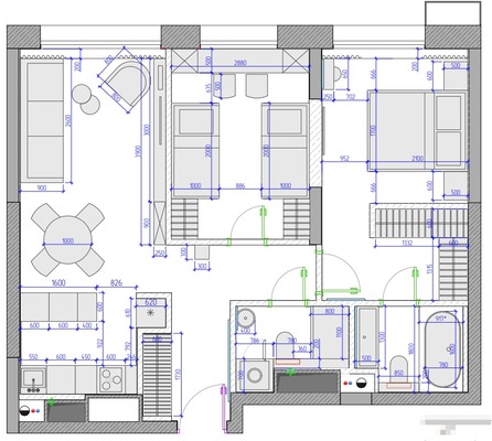 Продам двухкомнатную (2-комн.) квартиру, Лихачёва пр-кт, 20, Москва г