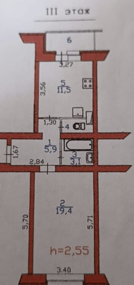 Продам однокомнатную (1-комн.) квартиру, Садовый пер, 6, Рощино гп