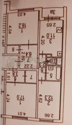 Продам двухкомнатную (2-комн.) квартиру, Учинская ул, 3к1, Москва г