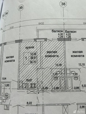 Продам однокомнатную (1-комн.) квартиру, Менделеева б-р, 12к1, Мурино п