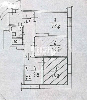 Продам трехкомнатную (3-комн.) квартиру, Куйбышева ул, 15, Выборг г