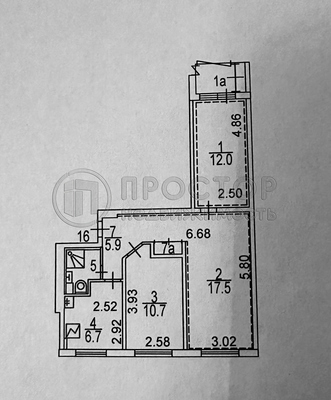 Продам трехкомнатную (3-комн.) квартиру, Гурьянова ул, 39, Москва г