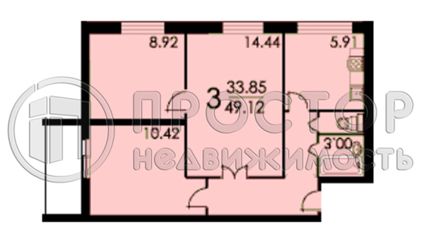 Продам трехкомнатную (3-комн.) квартиру, Яна Райниса б-р, 6к2, Москва г