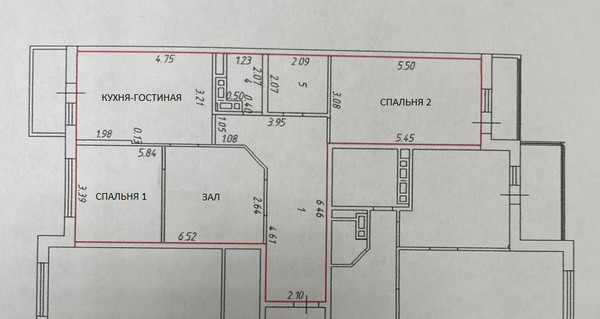 Продам двухкомнатную (2-комн.) квартиру, Российская ул, 72/1к1, Краснодар г