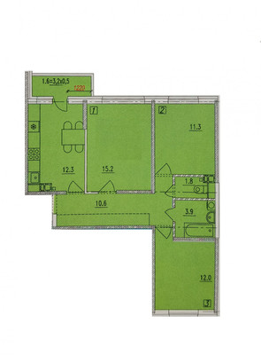 Продам трехкомнатную (3-комн.) квартиру, Западный Обход ул, 42/3к3, Краснодар г