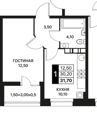 Продам однокомнатную (1-комн.) квартиру (долевое), Берберовская ул, 178, Ростов-на-Дону г