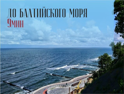 Продам однокомнатную (1-комн.) квартиру, Олимпийский б-р, 3, Светлогорск г