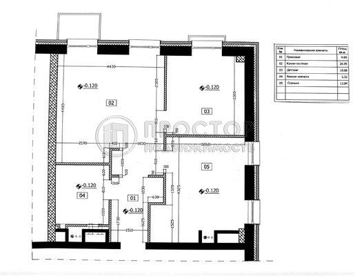 Продам трехкомнатную (3-комн.) квартиру, 3-й Павелецкий проезд, 3, Москва г