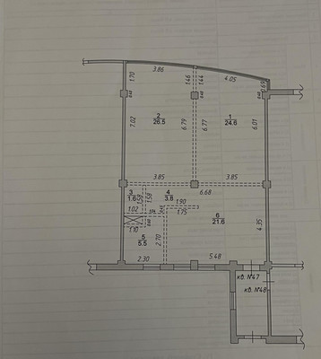 Продам двухкомнатную (2-комн.) квартиру, Крымская (Центральный р-н) ул, 25а, Сочи г