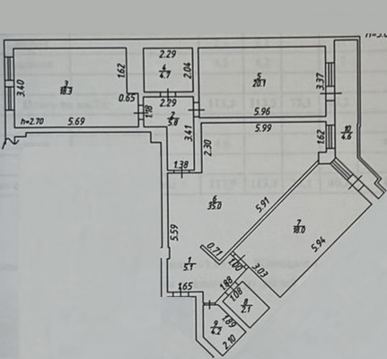 Продам трехкомнатную (3-комн.) квартиру, им. Буденного ул, 129, Краснодар г