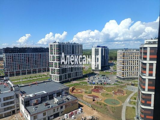 Продам однокомнатную (1-комн.) квартиру, Авиаторов Балтики пр-кт, 25, Мурино п