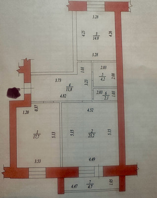 Продам двухкомнатную (2-комн.) квартиру, Победы пр-кт, 230, Казань г