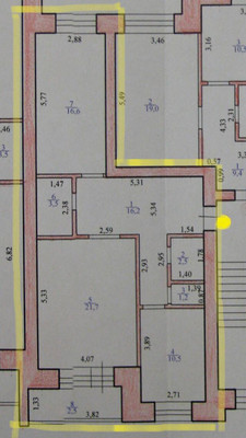 Продам двухкомнатную (2-комн.) квартиру, Октябрьский мкр, 9, Чита г