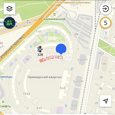 Сдам торговое помещение 146,5 м2, Ипподромный пер, 1к3, Санкт-Петербург г