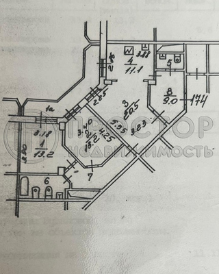 Продам трехкомнатную (3-комн.) квартиру, Екатерины Будановой ул, 20к1, Москва г