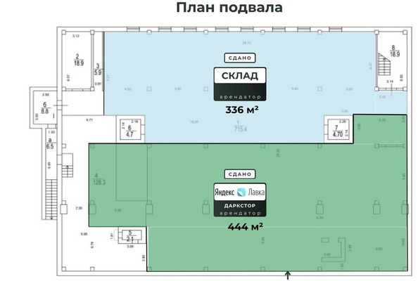 Продам коммерческое помещение 2 398 м2, 1-я Хуторская ул, 8, Москва г