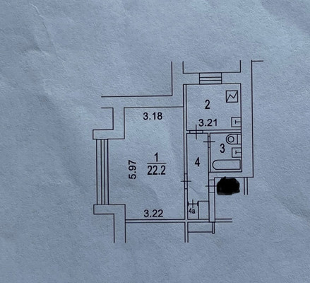 Продам однокомнатную (1-комн.) квартиру, Украинский б-р, 8, Москва г