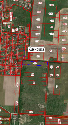Продам землю для коммерческого использования 3,6 соток, Фермерское хоз., Кленовка с