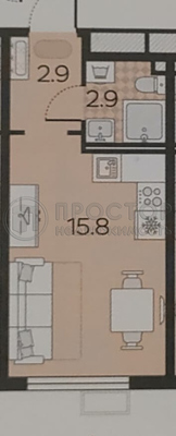 Продам однокомнатную (1-комн.) квартиру, Производственная ул, 17, Москва г