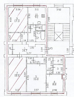 Продам многокомнатную квартиру, Московский пр-кт, 75А, Санкт-Петербург г