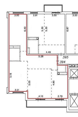 Продам трехкомнатную (3-комн.) квартиру, Белорусская ул, 2, Одинцово г