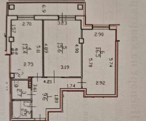 Продам двухкомнатную (2-комн.) квартиру, Ушинского ул, 33к3, Санкт-Петербург г
