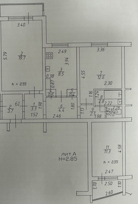 Продам трехкомнатную (3-комн.) квартиру, Симферопольская ул, 31к1, Краснодар г