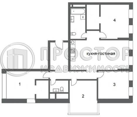 Продам многокомнатную квартиру (долевое), Шмитовский проезд, 39, Москва г