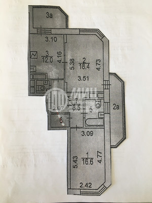 Продам двухкомнатную (2-комн.) квартиру, 6-я Радиальная ул, 3к4, Москва г