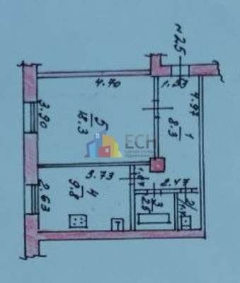 Продам однокомнатную (1-комн.) квартиру, Болдина ул, д.149, Тула г