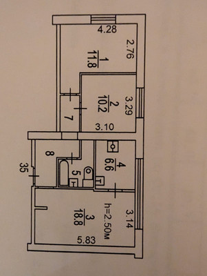 Продам трехкомнатную (3-комн.) квартиру, Бирюлёвская ул, 10, Москва г