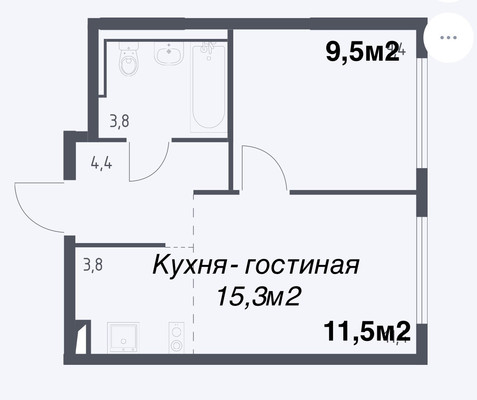 Продам двухкомнатную (2-комн.) квартиру (долевое), Молжаниновская ул, 3, Москва г