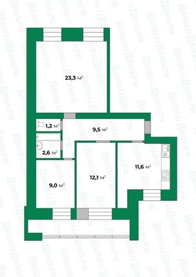 Продам трехкомнатную (3-комн.) квартиру, Московская ул, 140, Киров г