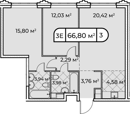 Продам двухкомнатную (2-комн.) квартиру, Минская ул, 39, Москва г