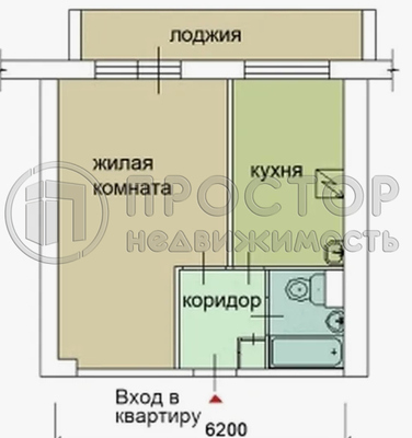 Продам однокомнатную (1-комн.) квартиру, 4-й Рощинский проезд, 7/16, Москва г