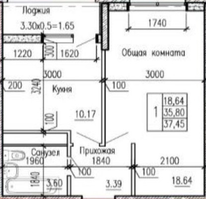 Продам однокомнатную (1-комн.) квартиру, Заполярная ул, 39к8, Краснодар г