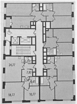 Продам трехкомнатную (3-комн.) квартиру, Годовикова ул, 11к2, Москва г