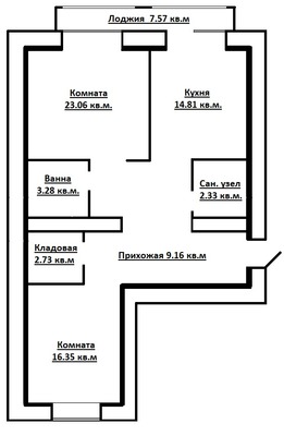 Продам двухкомнатную (2-комн.) квартиру, им Владимира Махалина мкр, 28, Дмитров г