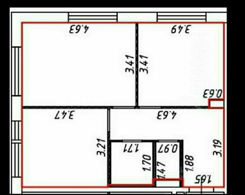 Продам двухкомнатную (2-комн.) квартиру, Вертолётчиков ул, 21к5, Москва г