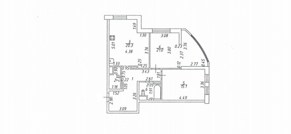 Продам двухкомнатную (2-комн.) квартиру, Красногорский б-р, 15, Красногорск г