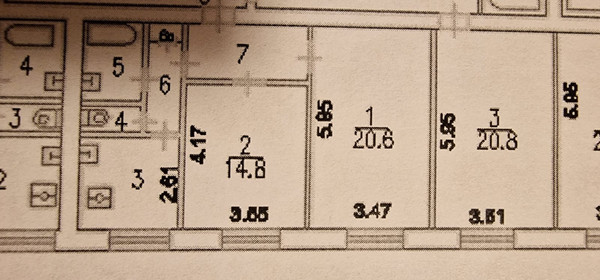 Продам двухкомнатную (2-комн.) квартиру, Лесной 2-й пер, 4/5к1, Москва г