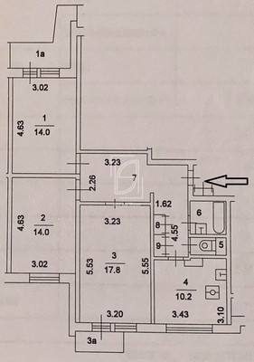 Продам трехкомнатную (3-комн.) квартиру, Генерала Глаголева ул, 30к4, Москва г