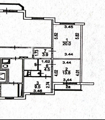 Продам двухкомнатную (2-комн.) квартиру, Дмитровское ш, 169к2, Москва г