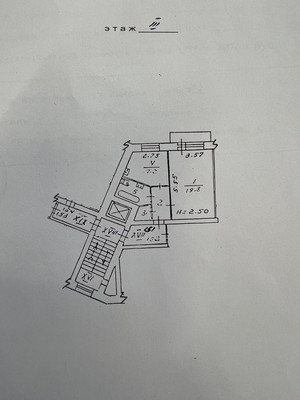 Продам однокомнатную (1-комн.) квартиру, Серебрянский проезд, 19, Пермь г