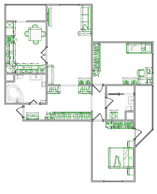 Сдам трехкомнатную (3-комн.) квартиру, Окская ул, 5к3, Москва г