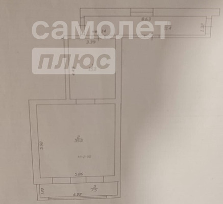 Продам однокомнатную (1-комн.) квартиру, Зеленая ул, 29к1, Анапа г